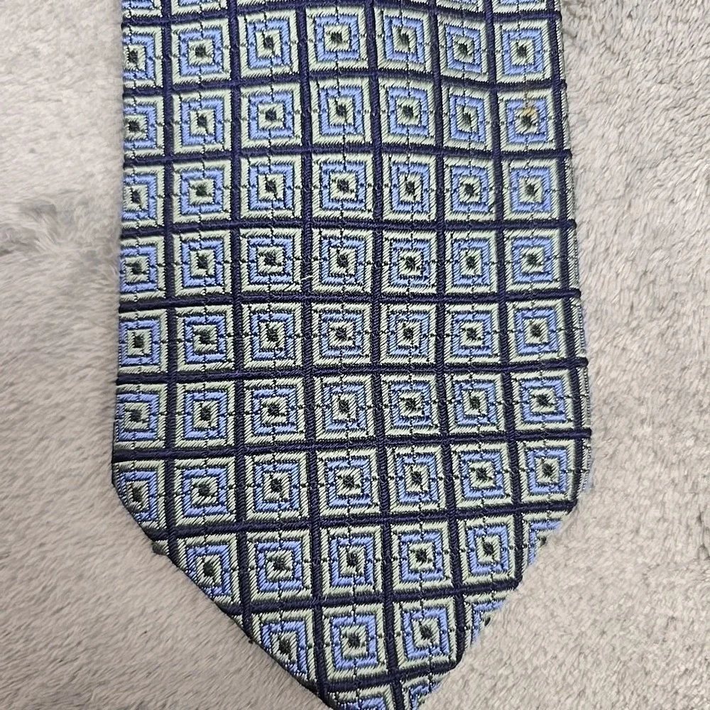 Lot Of‎ 4 Brooks Brothers Silk Tie Multicolor Geometric 3.75